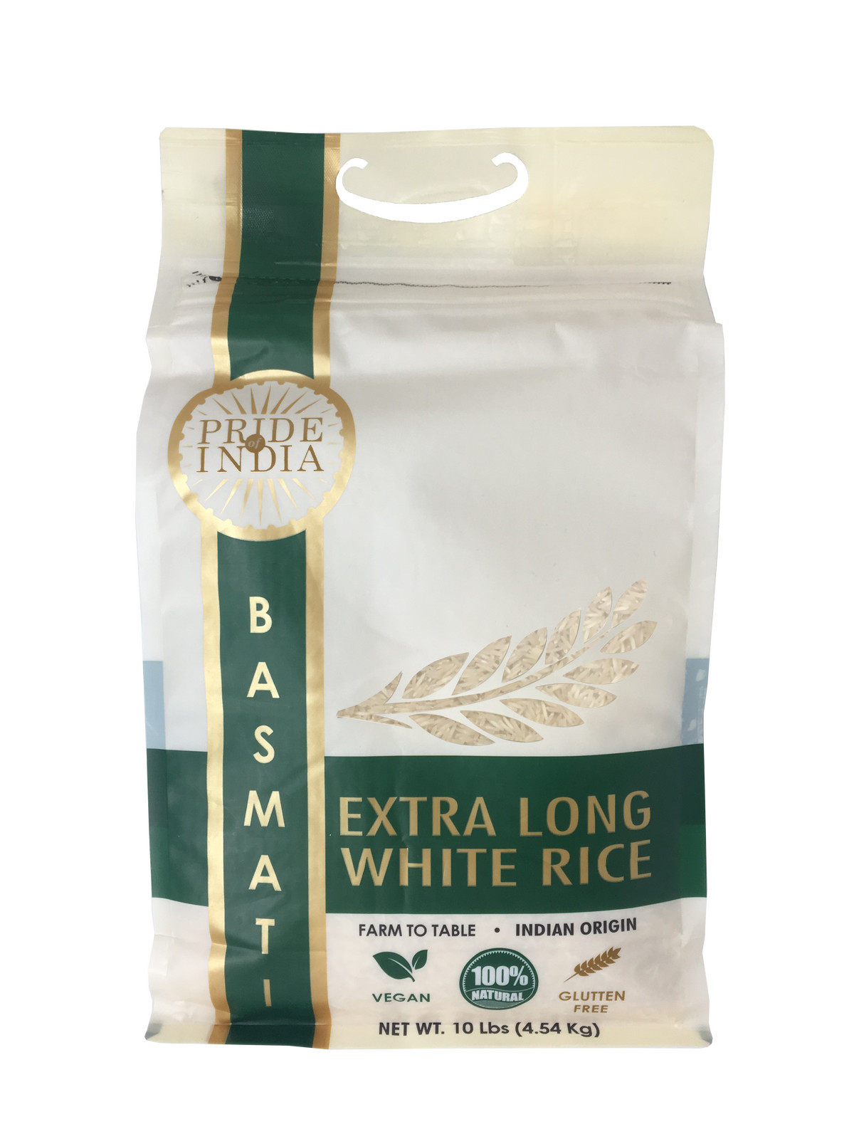 Extra Long Indian White Basmati Rice – Naturally Aged Aromatic Grain Jar