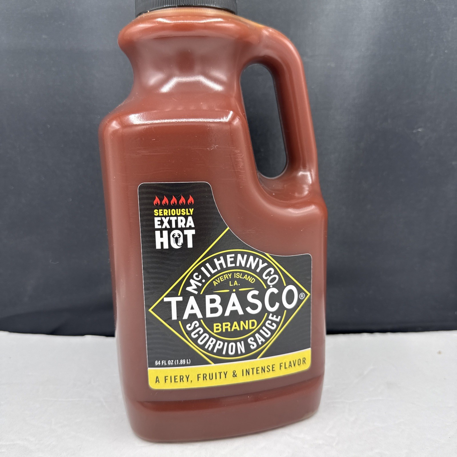 TABASCO 64 oz. Scorpion Hot Sauce 1/2 Gal. Guaranteed Fresh