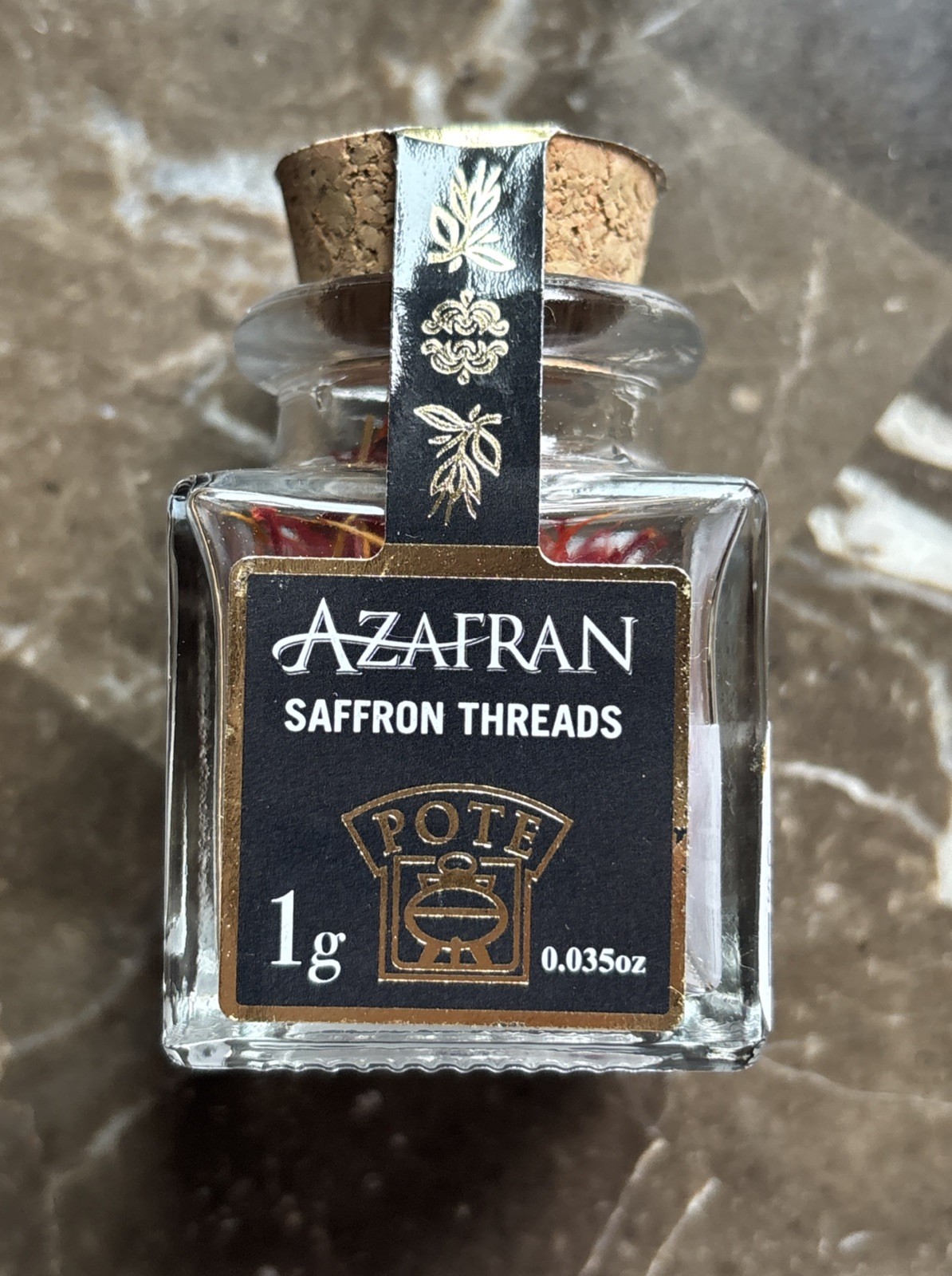 AZAFRAN SAFFRON THREADS Size 1g Made In Spain New Sealed