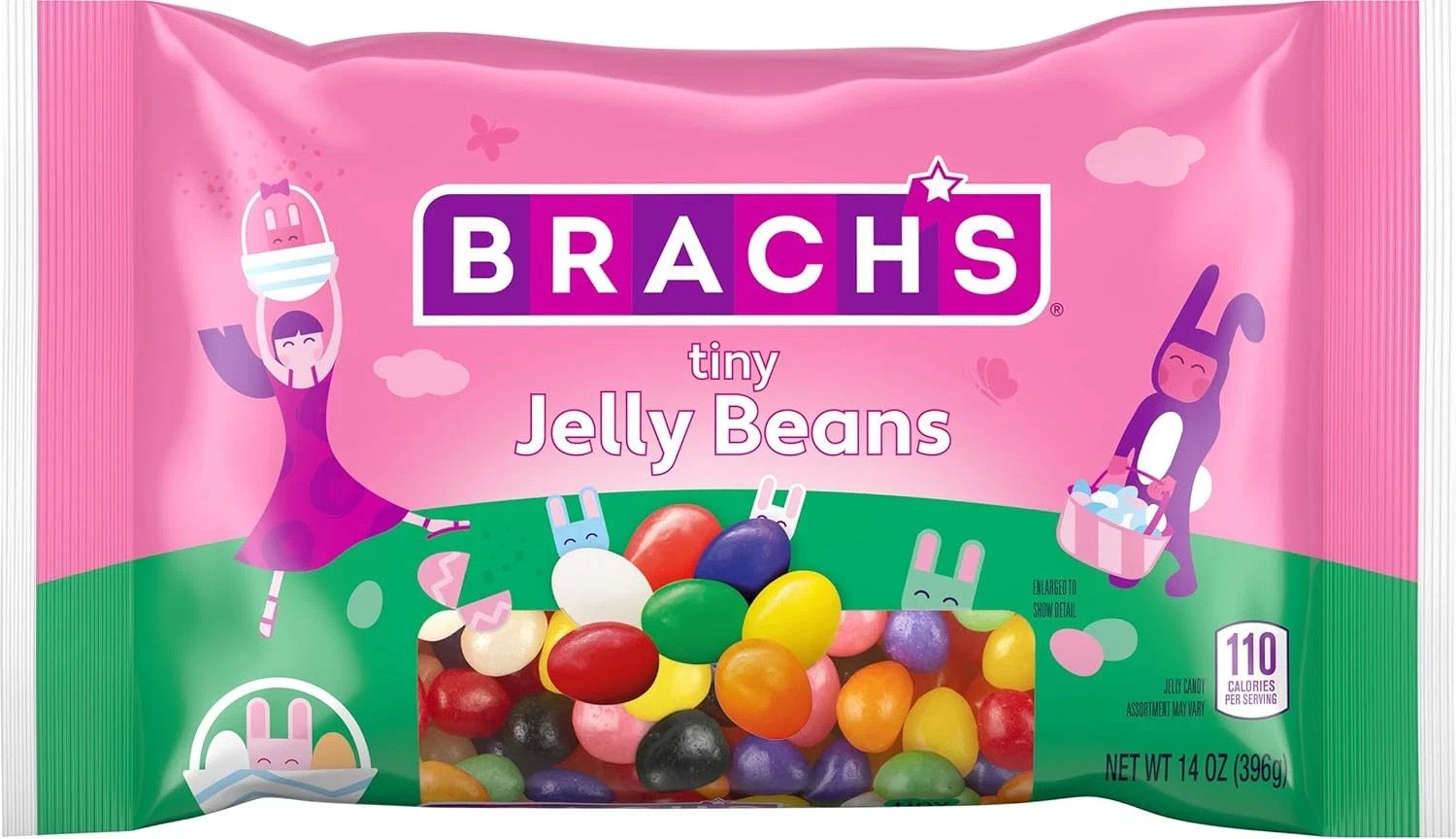 Brach’s 14.5 Oz Classic Tiny Jelly Beans Candy Bag Exp 10/2027