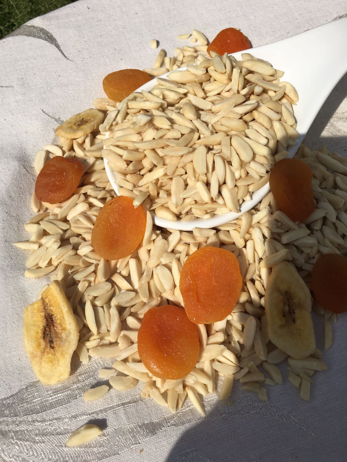 Blanched Slivered Almond Fresh Resealable Bag 11oz.to 30 Lbs. by AgroSun