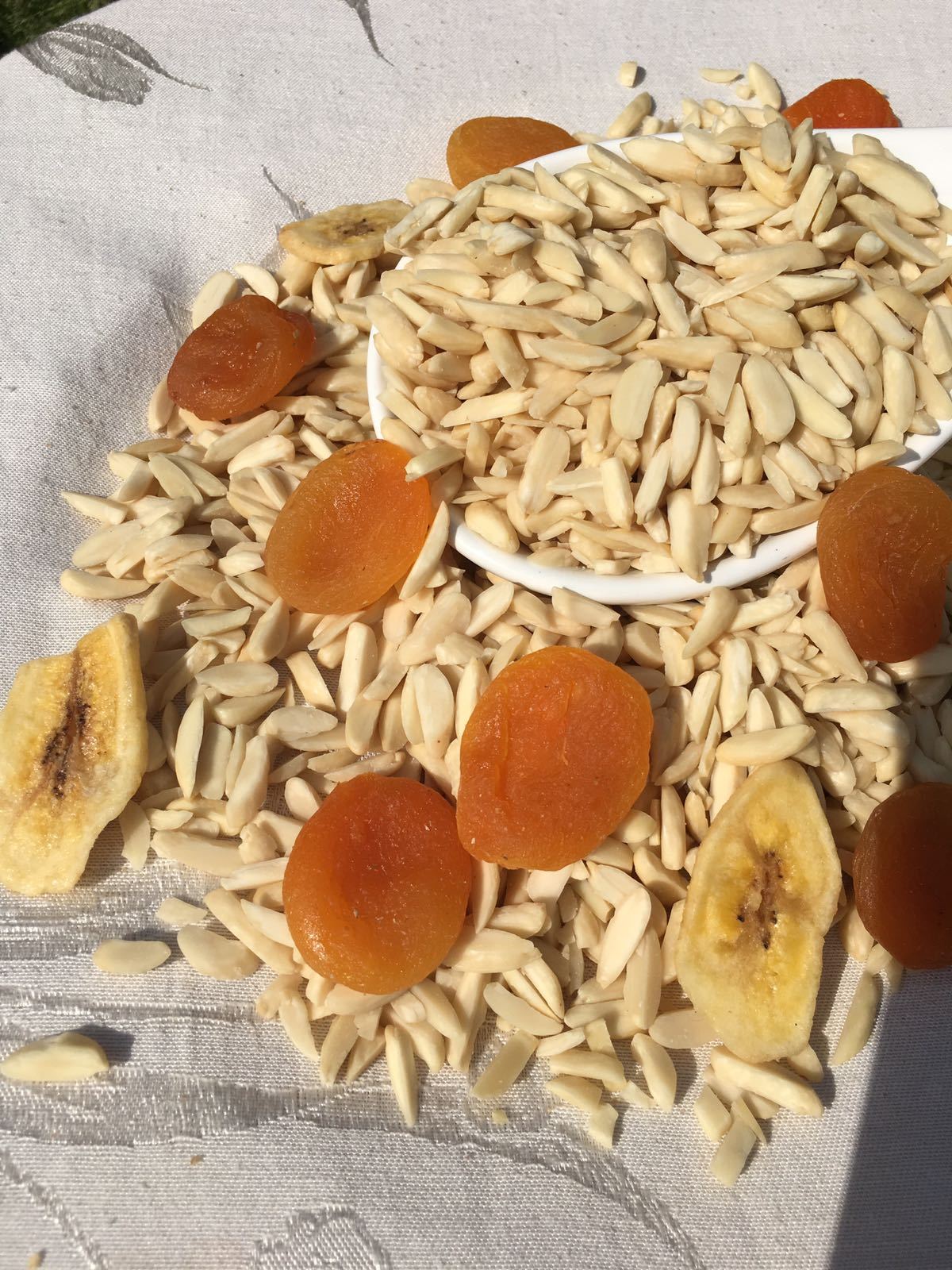 Blanched Slivered Almond Fresh Resealable Bag 11oz.to 30 Lbs. by AgroSun