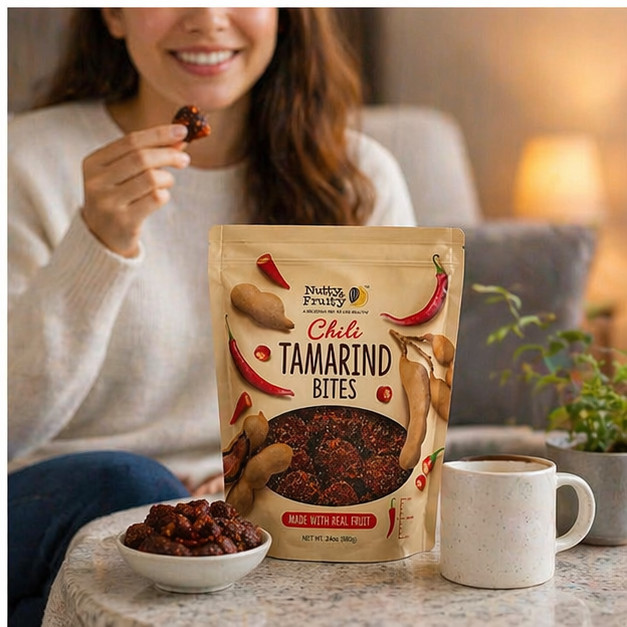 2-PACK Nutty and Fruity Chili Tamarind Bites, 24 Ounce – REAL FRUIT, Gluten Free