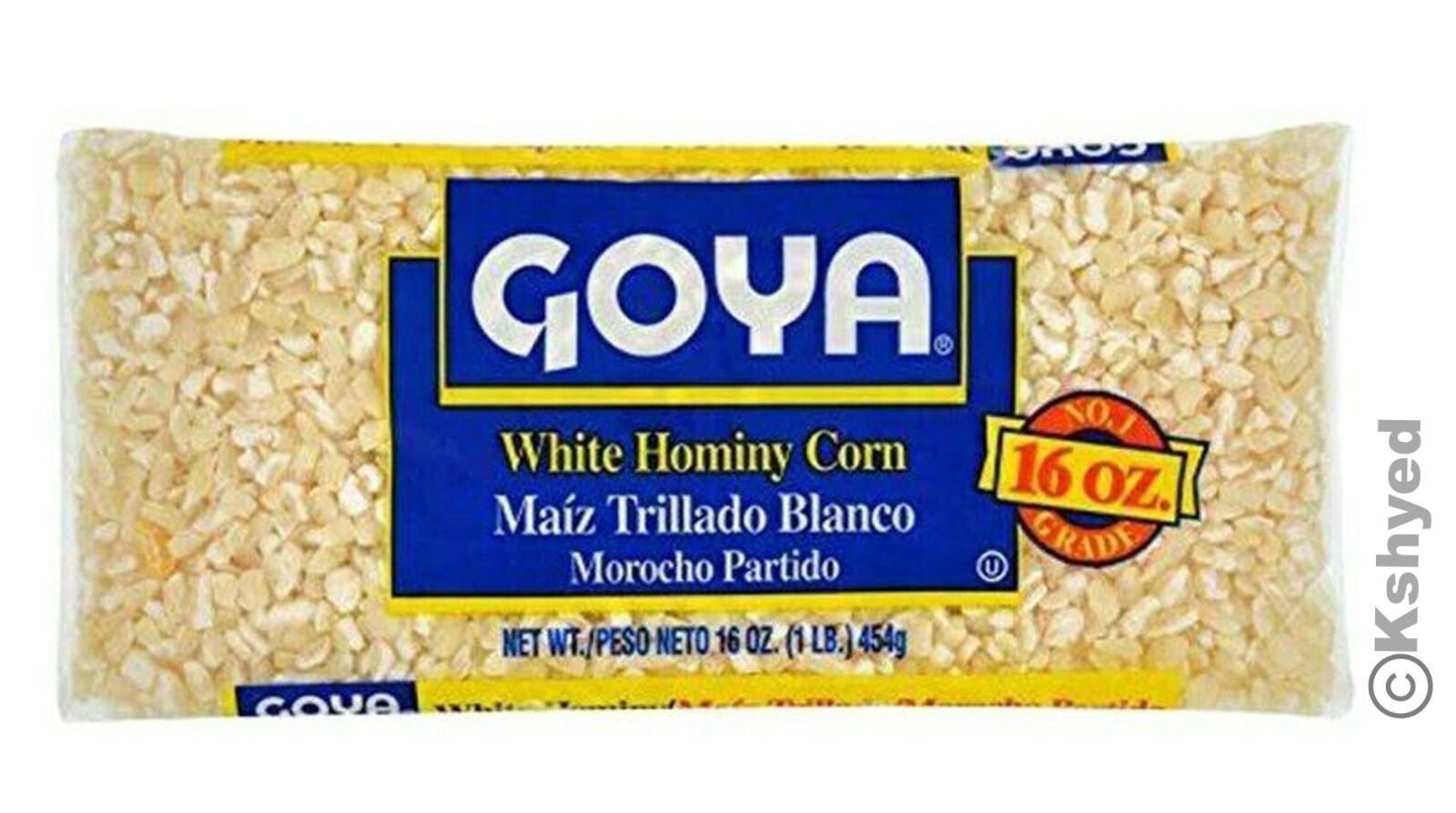(3 Pack) Goya Foods White Hominy Corn, 16 Oz – Best Seller – Free Shipping -New