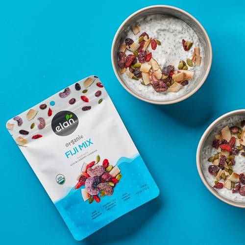 Superfood Nut Mix Elan Organic Fiji Dried Fruit 4.8 oz