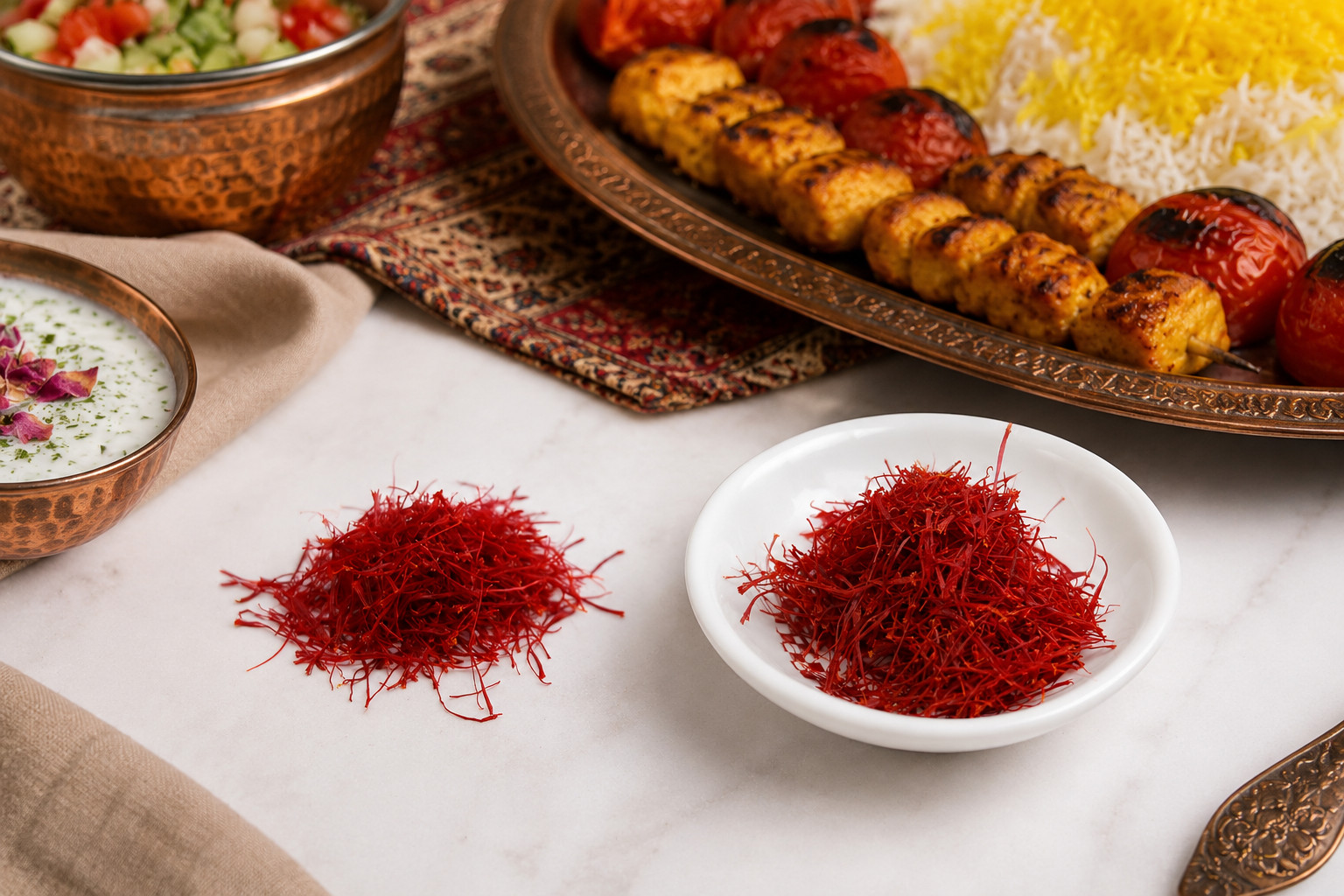 Ready4Deliver Saffron 2g Premium Pure Red Whole Threads Saffron Spice