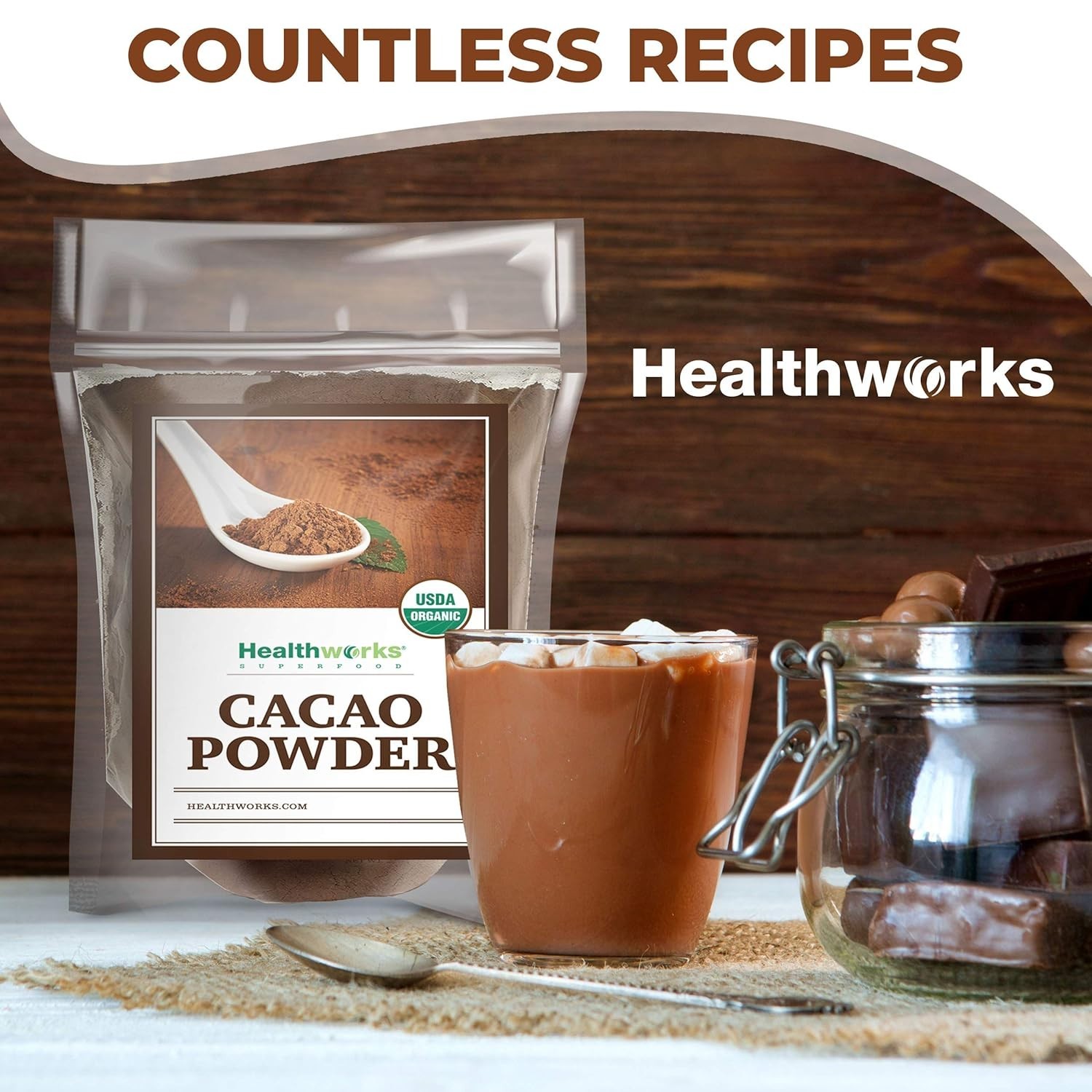 SALE! Organic Cacao Powder – / 5 Lb – Cocoa Chocolate
