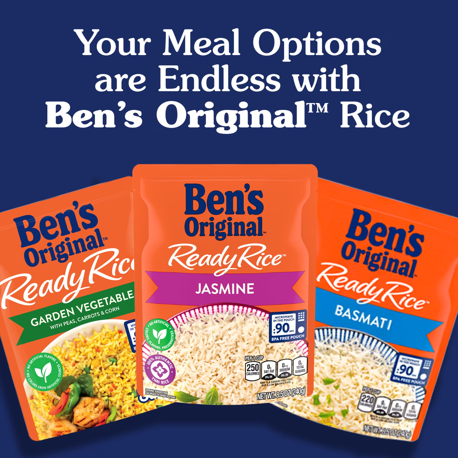 BEN’S ORIGINAL Whole Grain Brown Rice, 5 lb Bag