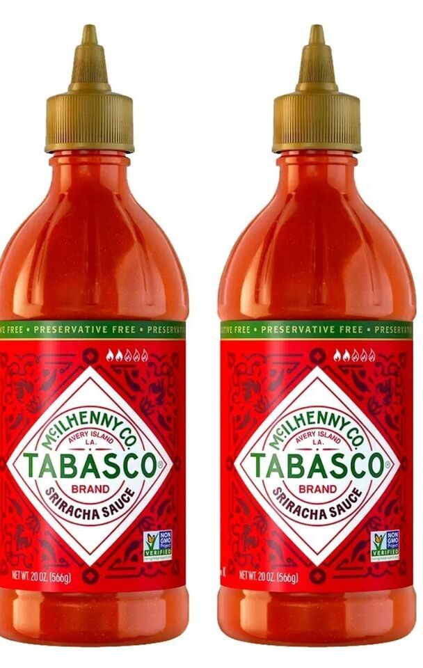 TABASCO 20 oz. Sriracha Hot Sauce – 2/Pack