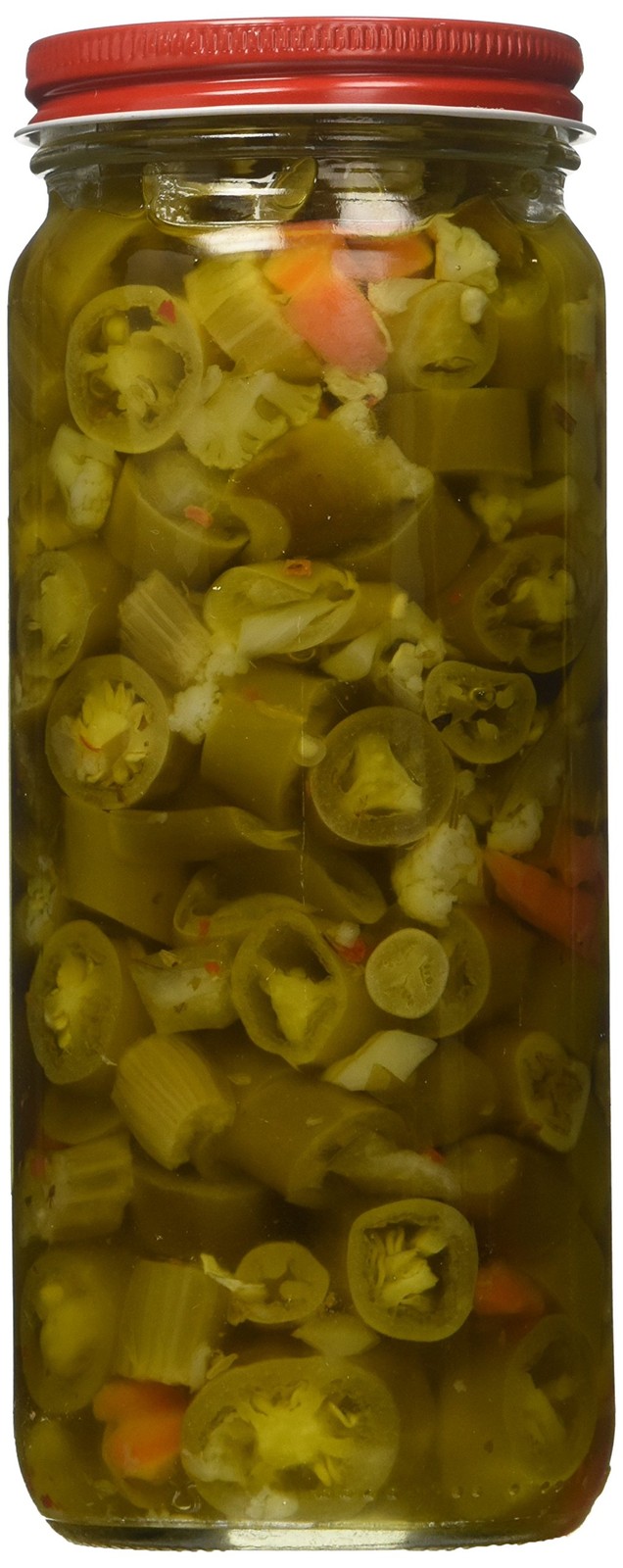 Marconi Hot Giardiniera, 16 Ounce 1 Pound (Pack of 1)