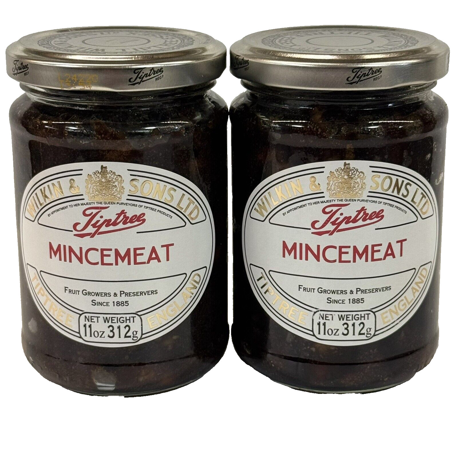 Tiptree England MINCEMEAT Mixed Fruits 11 Oz (2 Pack) DEC 2027
