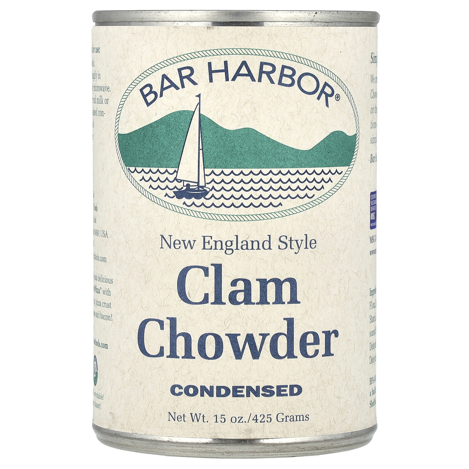 New England Style Clam Chowder, Condensed, 15 oz (425 g)