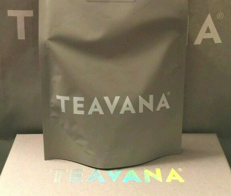 🍭 NEW! FRESH SEALED GRAY 8 OZ TEAVANA BAG BELGIAN ROCK SUGAR 1/2 POUND BAG 🍭