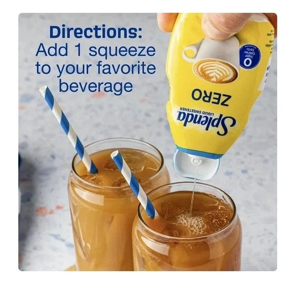 SPLENDA Zero Calorie Sweetener, Sugar Substitute Liquid Sweetener – 100 ML