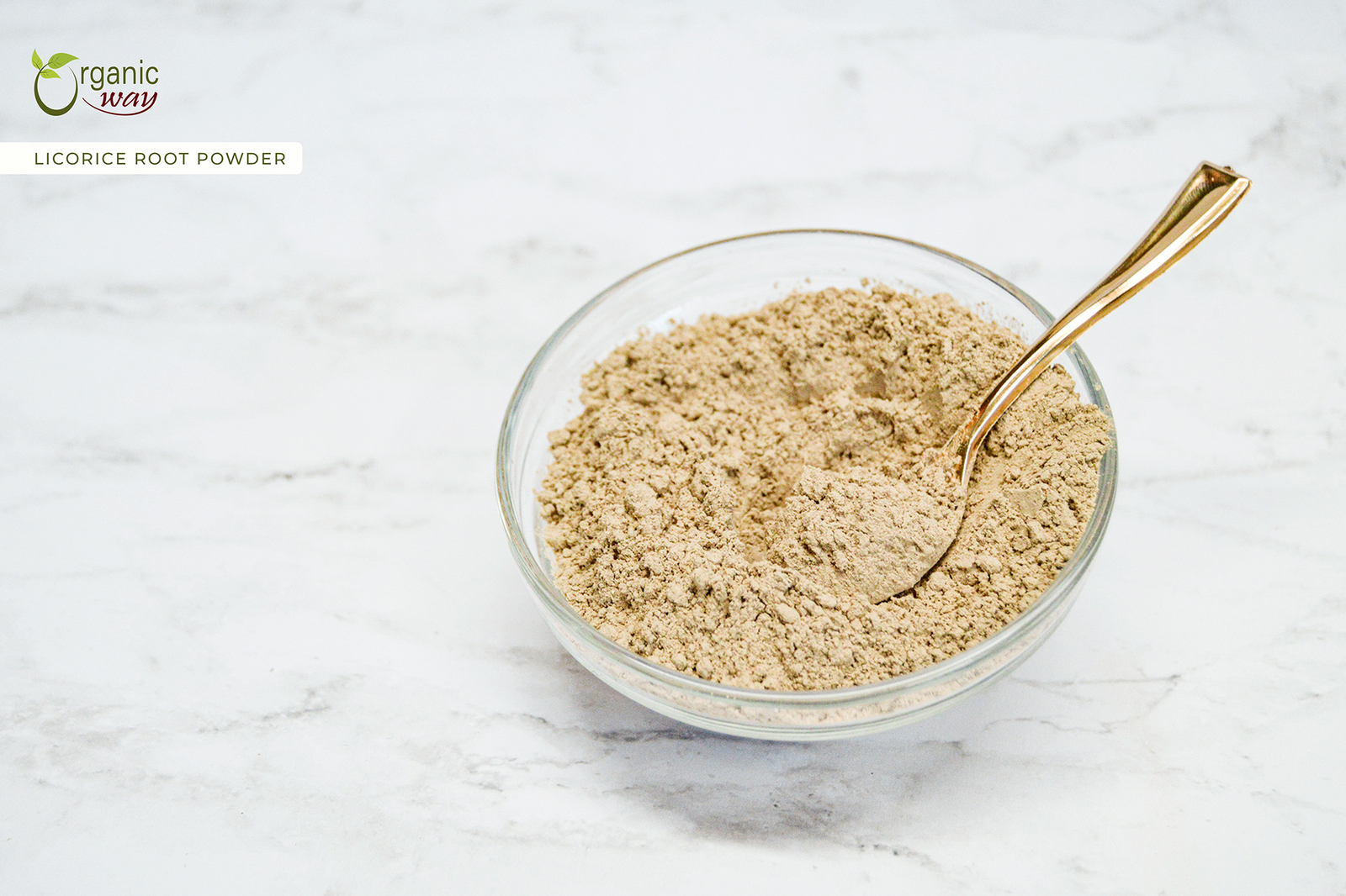 Organic Way Licorice Root Powder – Organic, Kosher & USDA Certified