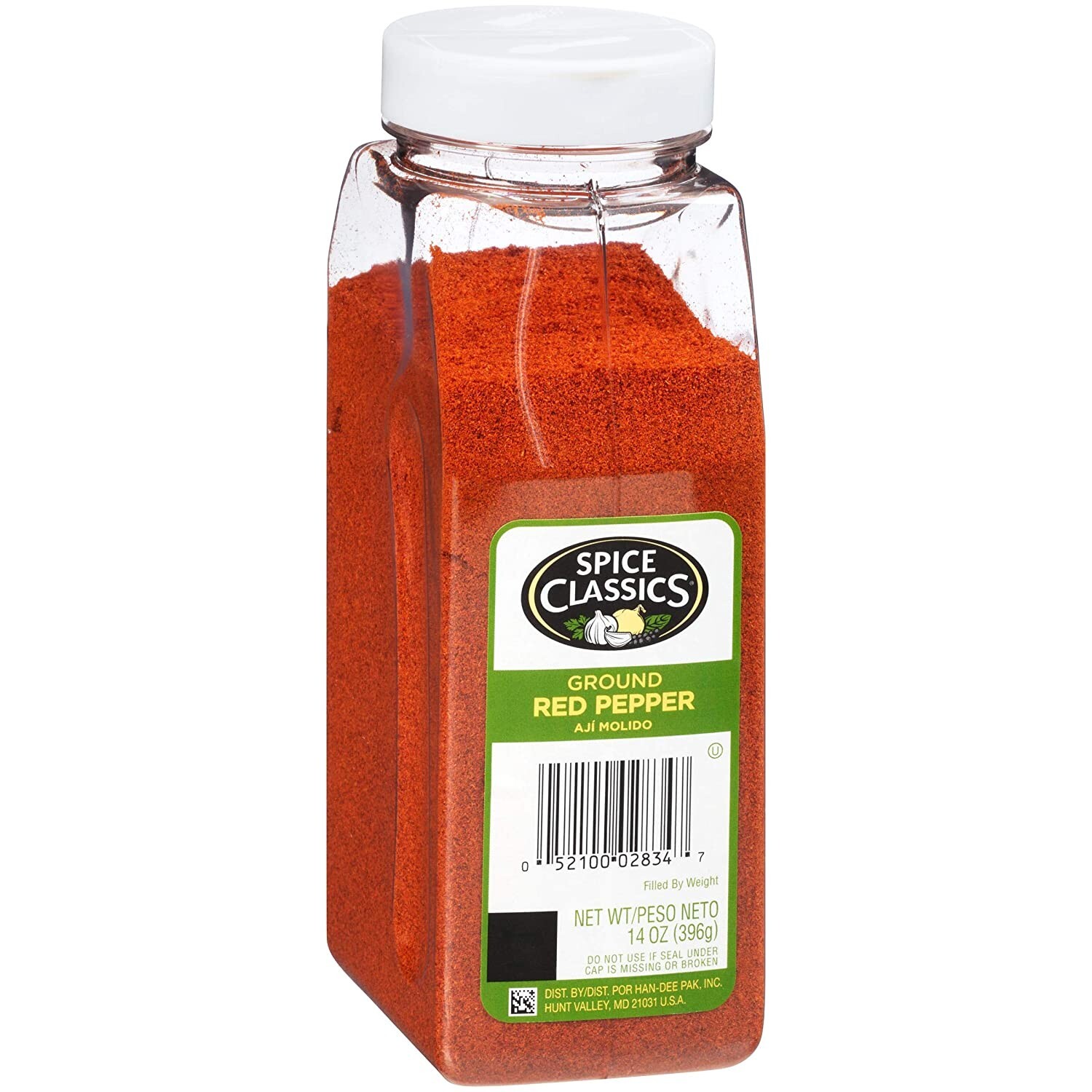 Spice Classics Ground Red Pepper 14 oz – One 14 Ounce Container of Red Pepper…