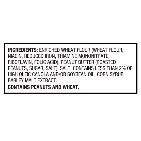 2pack Great Value Peanut Butter Filled Pretzels 24oz – Crunchy, Resealable Snack