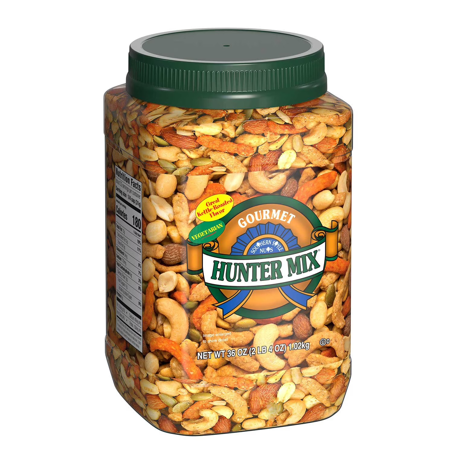 Southern Style Nuts Gourmet Deluxe Hunter Mix 36 oz – Savory Trail Snack Blend.