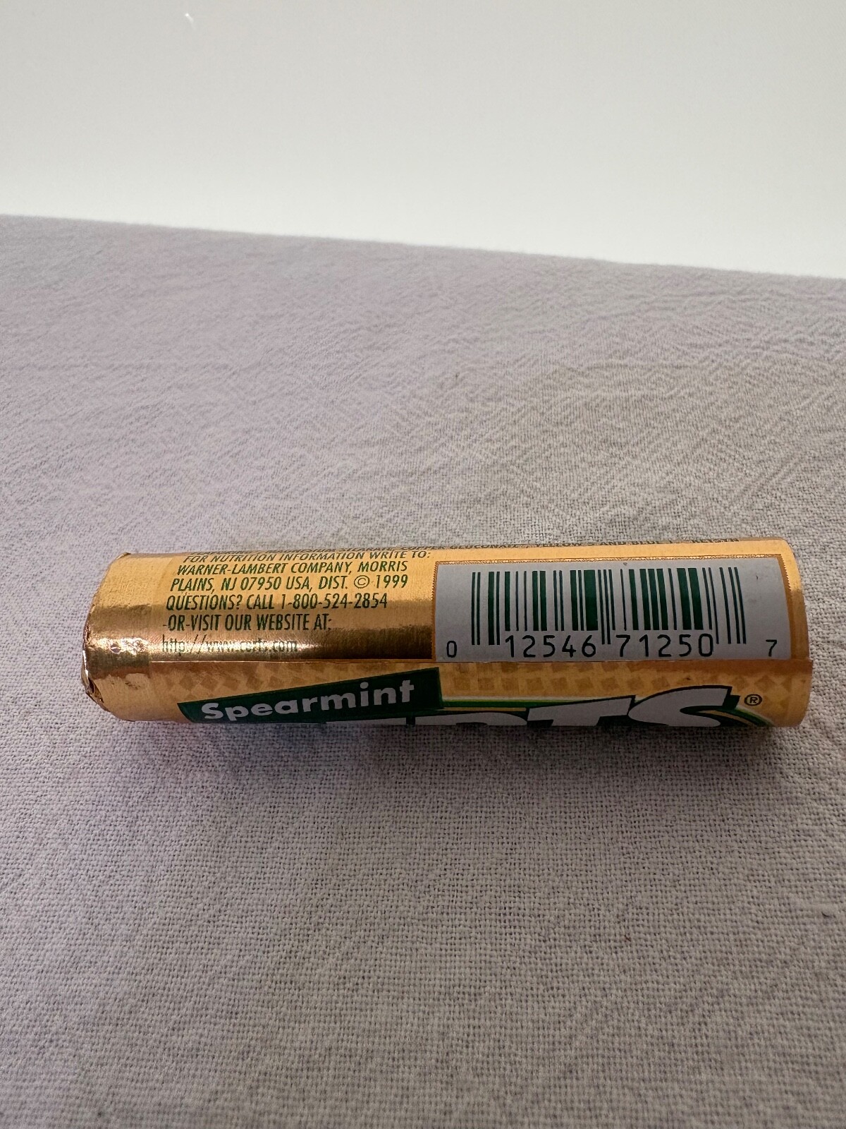 CERTS Spearmint mints with Retsyn