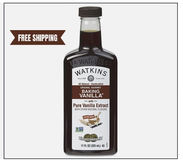 Watkins – Baking Vanilla Extract / Pure All Natural &Original Gourmet / 11oz