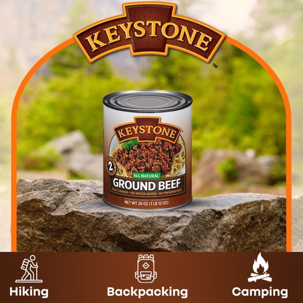 Natural Ground Beef 28 oz Can