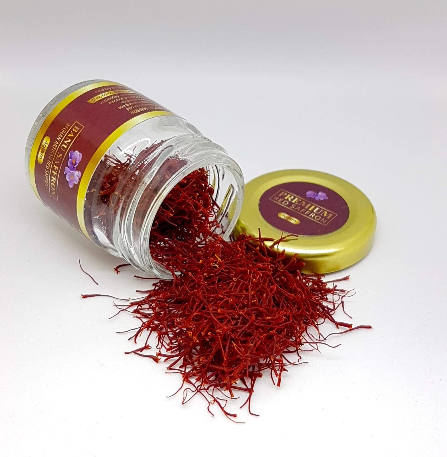 Organic Saffron – Award Winning all Red Certified Organic Saffron Threads – 1…