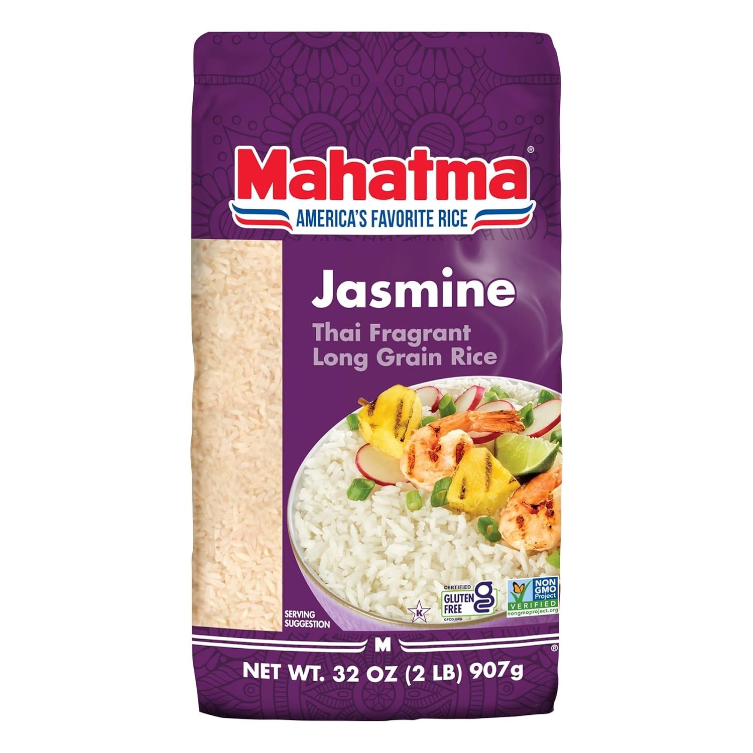Jasmine, 2lb Bag of Rice, Thai, Indian, or Cambodian Fragrant Flavored Rice, …