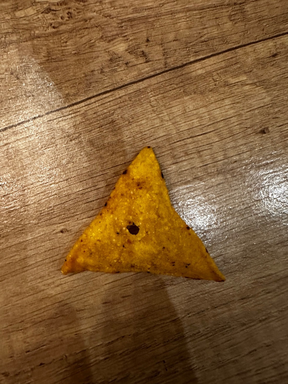 Chips with and intrestinf hole in it