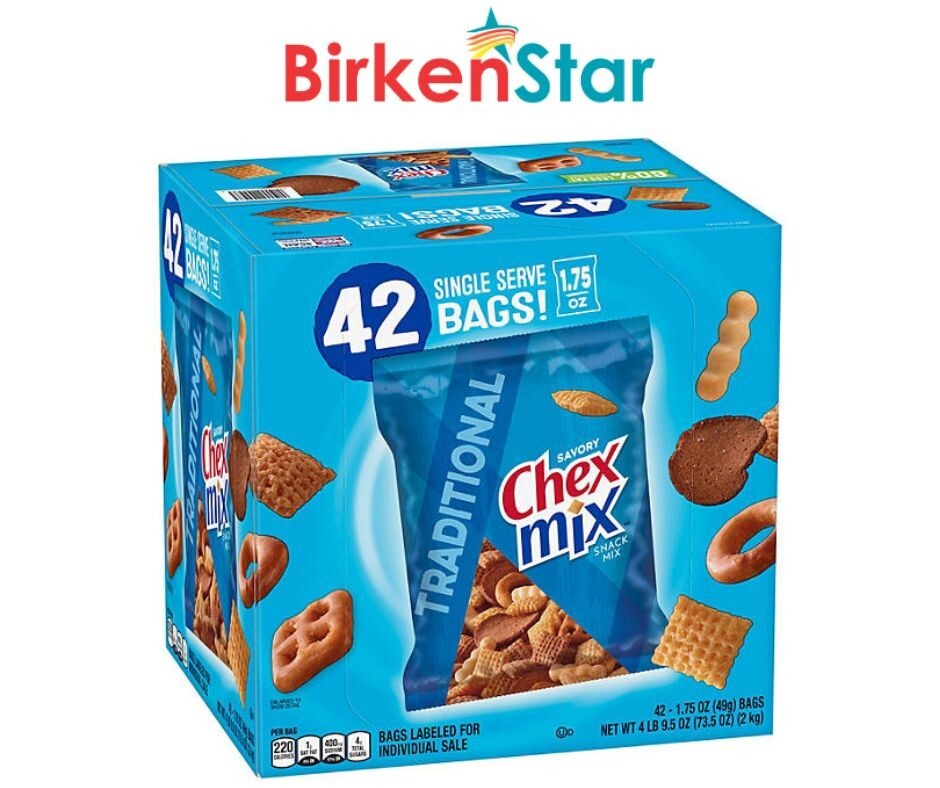 Chex Mix Traditional Savory Snack Mix (42 pk.) Great Price