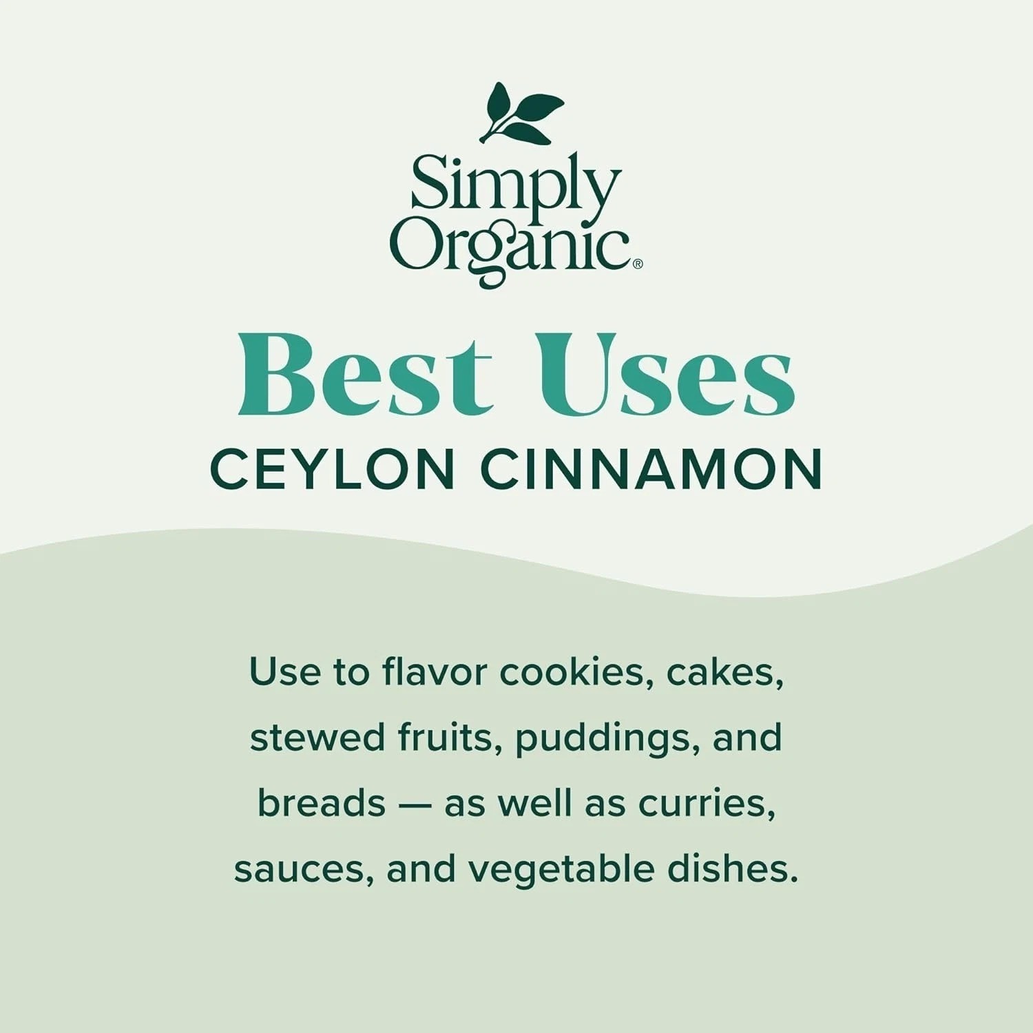 Simply Organic Organic Ground Ceylon Cinnamon, GMO Free 2.08 oz Bottle