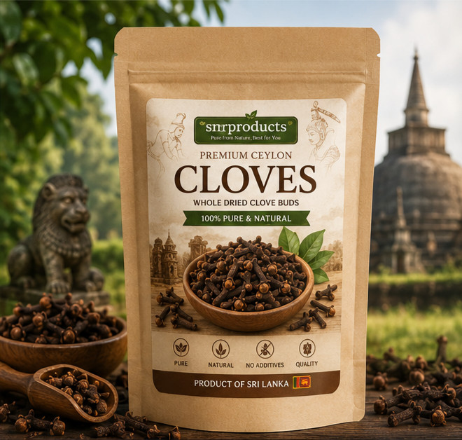 Premium Ceylon Cloves Whole Dried Clove Buds Sri Lanka 100% Natural Spice