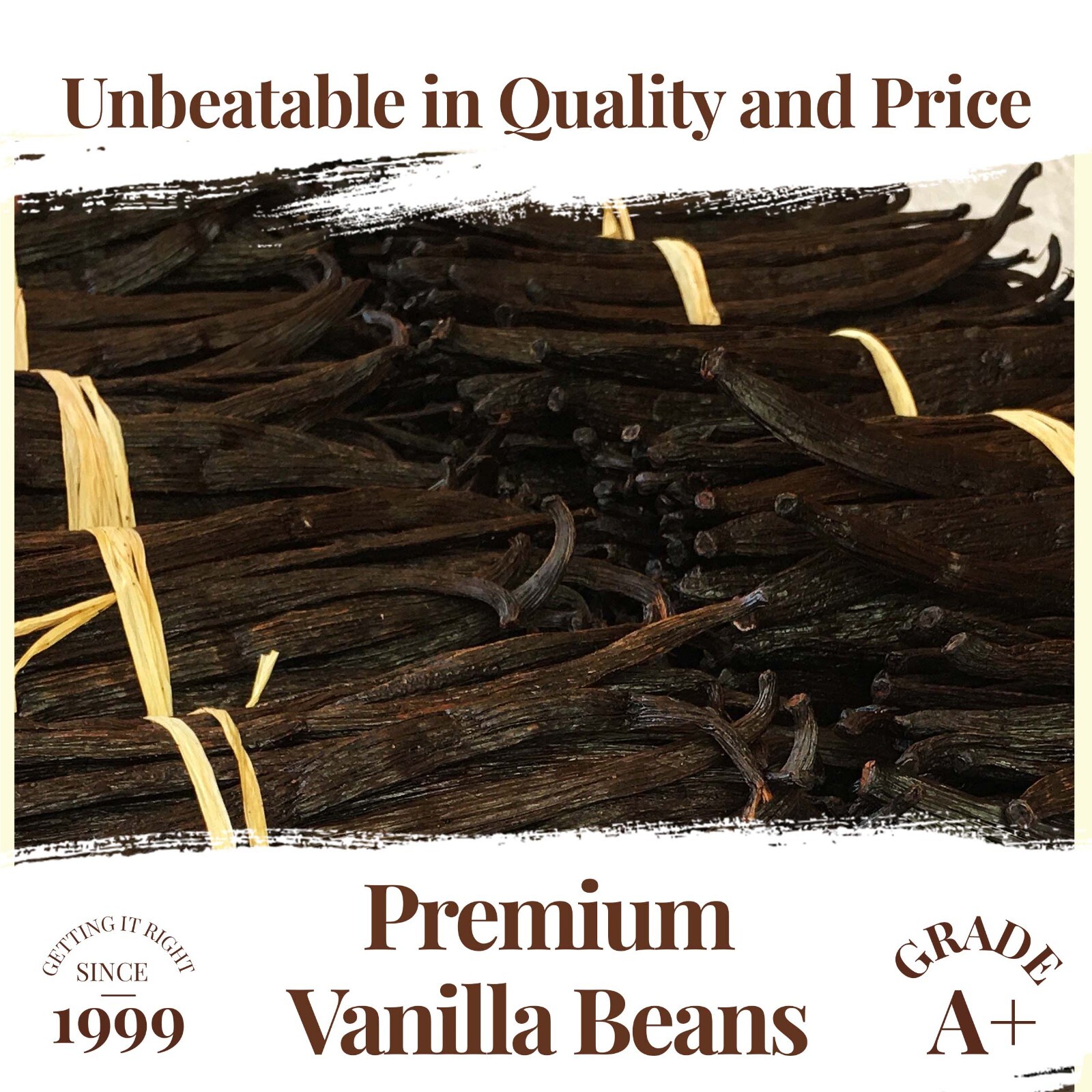 1 lb Premium Vanilla Beans Grade A 6+ Inches : Direct from Growers – Fair Price.