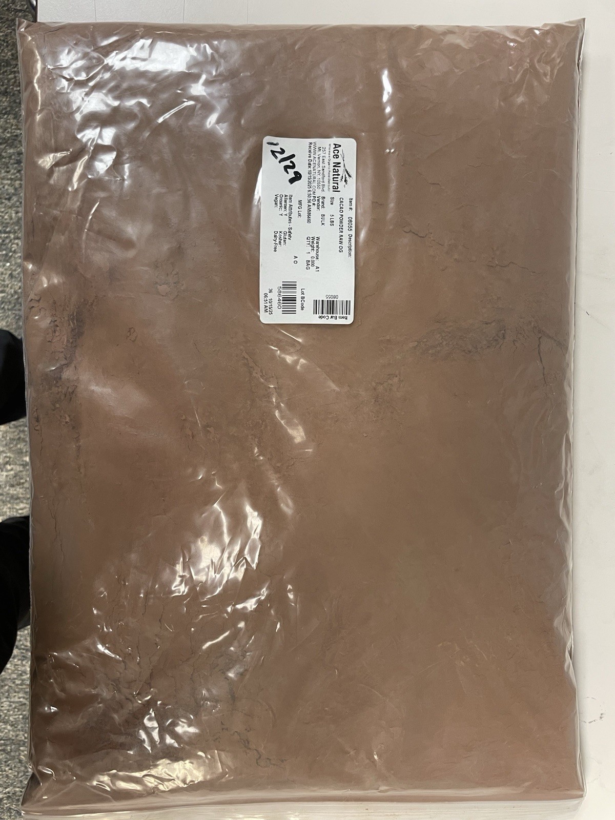 organic cocoa powder CACAO