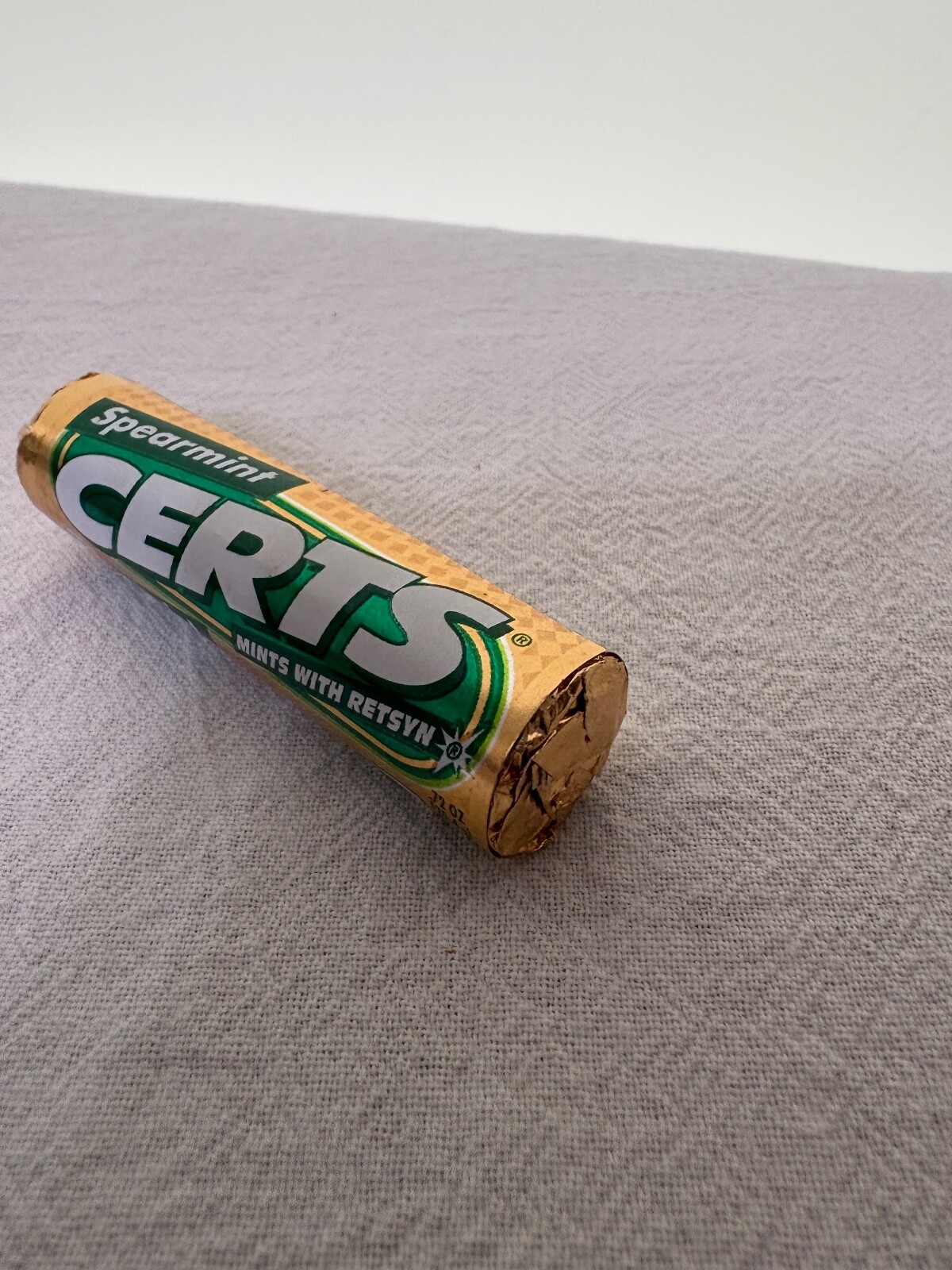 CERTS Spearmint mints with Retsyn