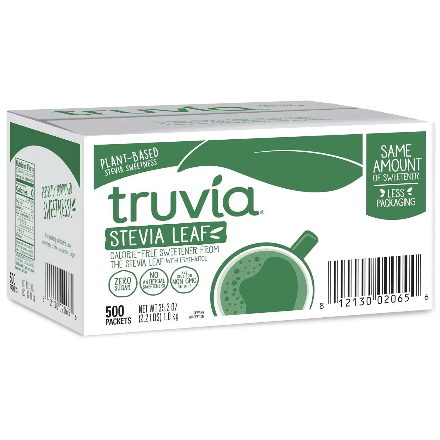 Truvia Original Calorie-Free Sweetener from The Stevia Leaf, 500 Count