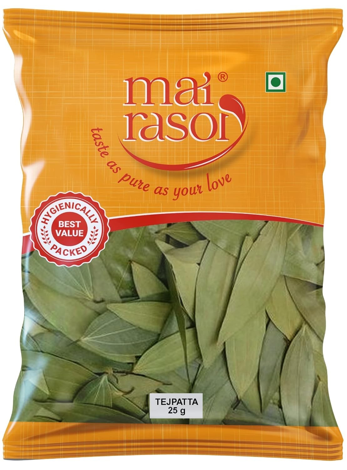 MAI RASOI Bay Leaf/Tej Patta Whole 25Gm