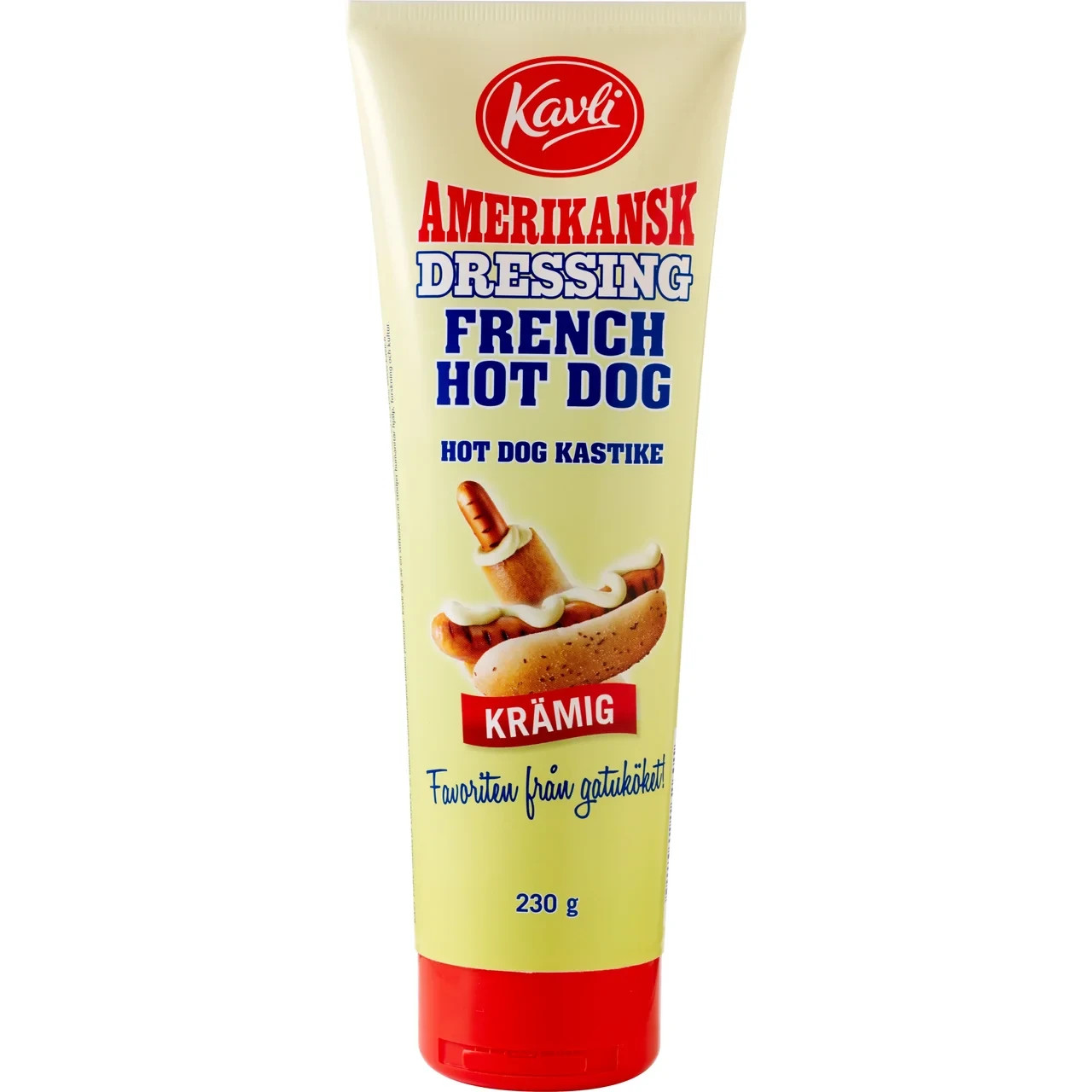 Kavli Hot Dog Dressing 230g Swedish Hot Dog Sauce Scandinavian Condiment