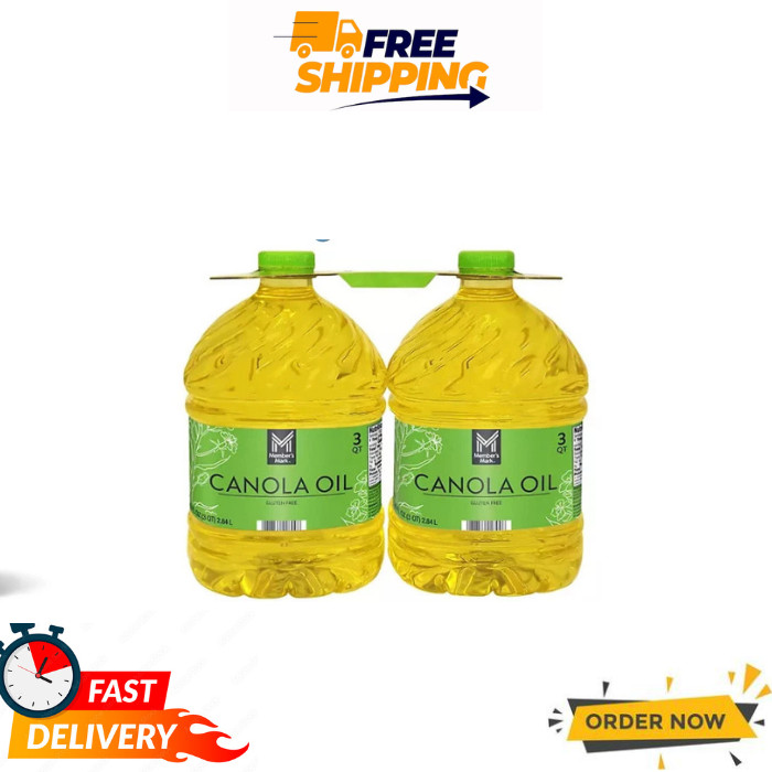 Member’s Mark Canola Oil 192 fl oz Bulk Cooking Frying Oil.