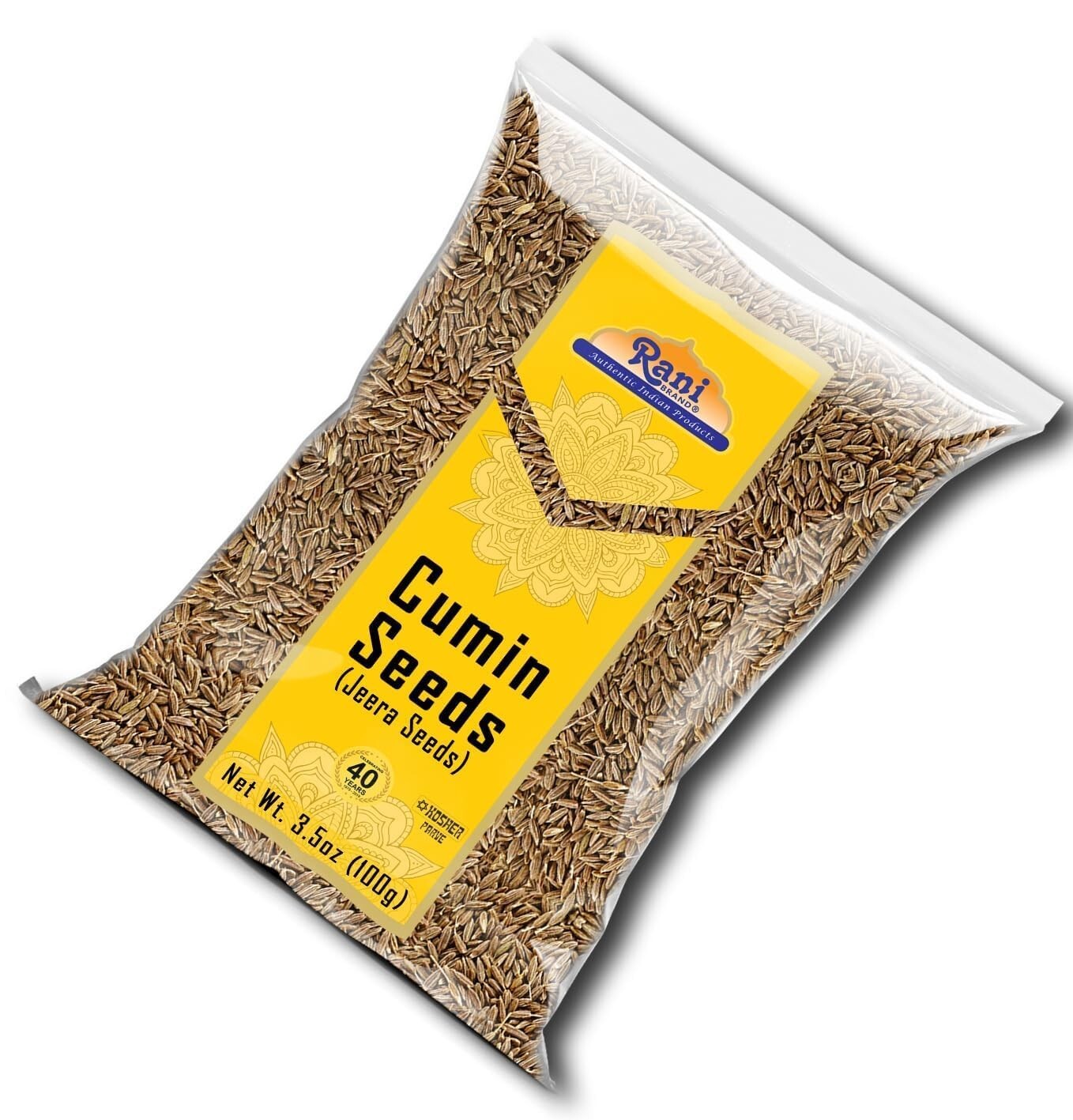 Rani Cumin Seeds Whole (Jeera) Spice 3.5oz (100g)
