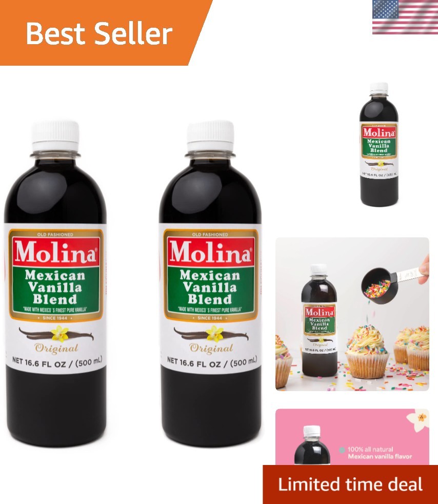 Versatile 2 Pack of Mexican Vanilla Blend – Perfect for Savory & Sweet Recipes