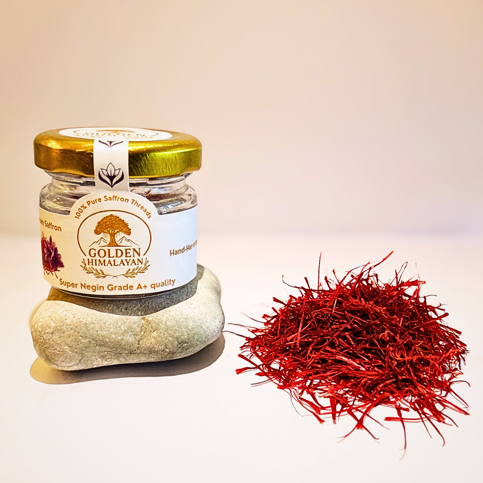 Premium Saffron Threads – Super Negin Grade A+ Pure Red Threads from Afghanistan