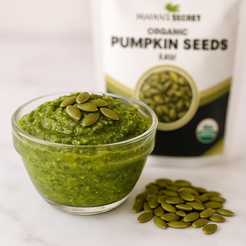 Mayan’s Secret – Raw Pumpkin Seeds Organic 2lb, Parve, Vegan, Non GMO- Free Ship