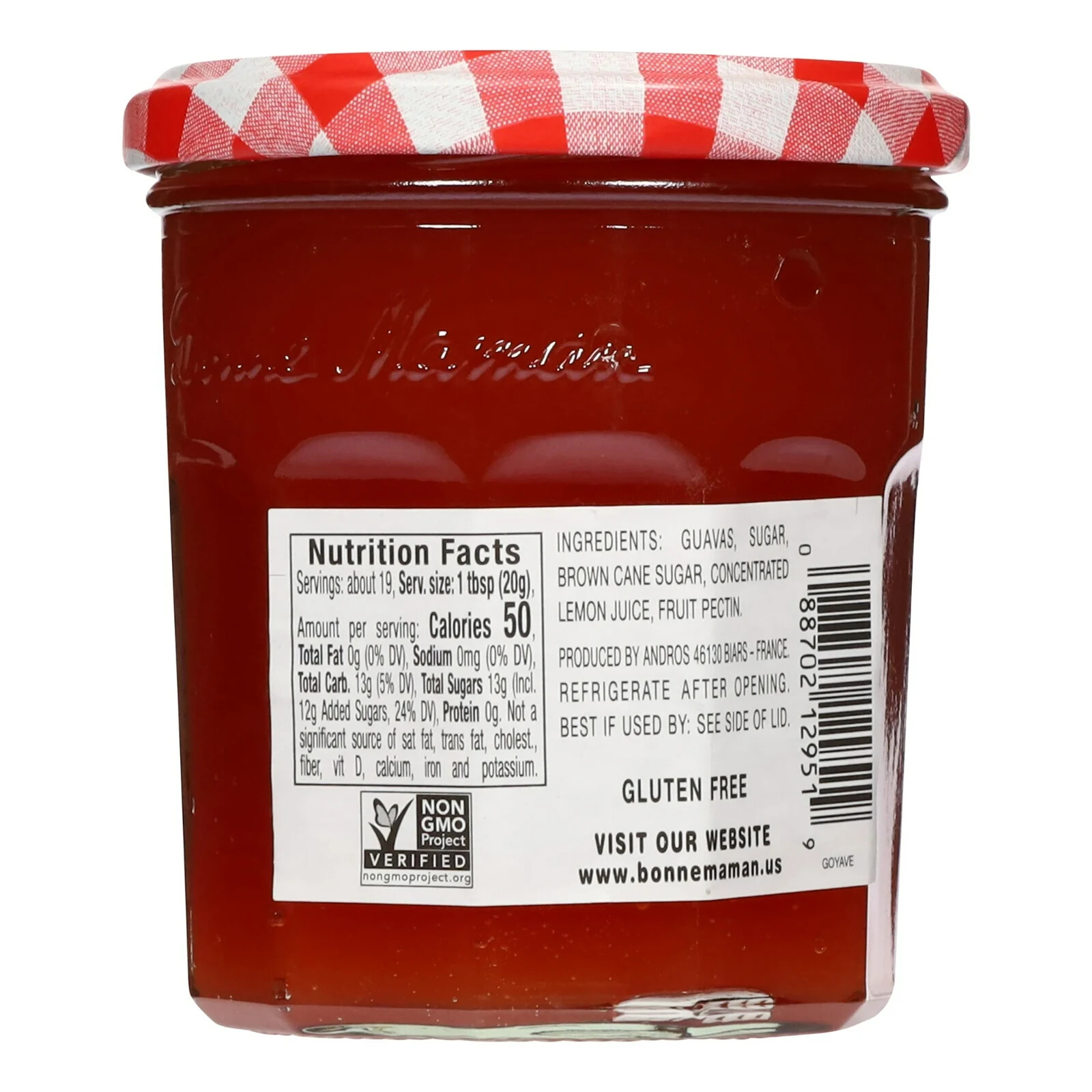 Bonne Maman Guava Preserves Jam Jelly Made İn France – 13oz