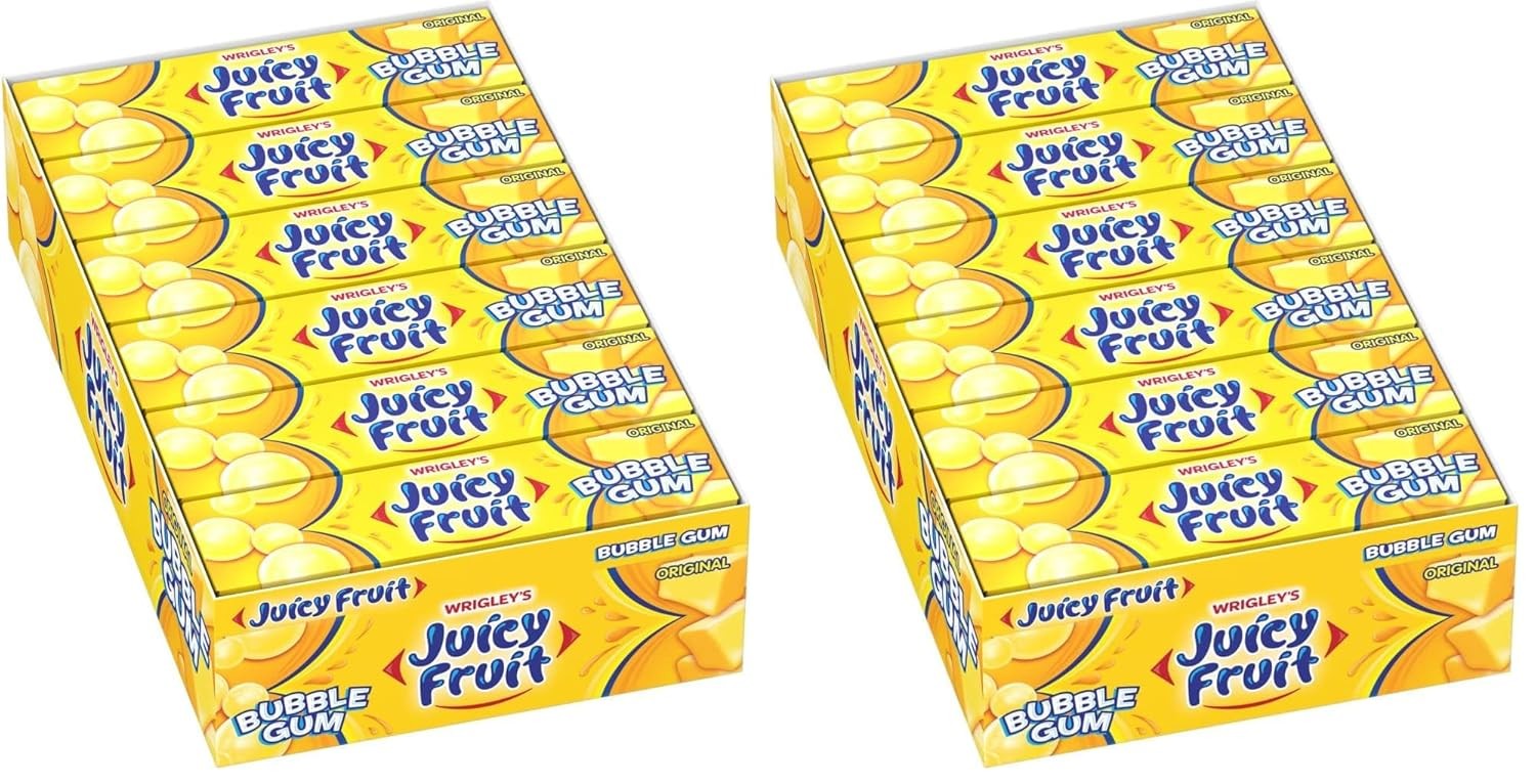 Original Bubble Chewing Gum, 5 Count (Pack of 18)
