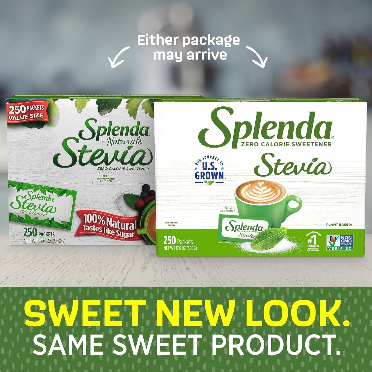 Stevia Zero Calorie Sweetener, Plant Based Sugar Substitute Granulated Powder, S