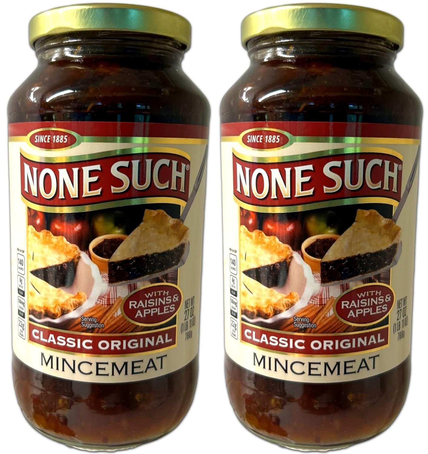 None Such Mincemeat Classic Original, 27 Ounce (Pack of 2)
