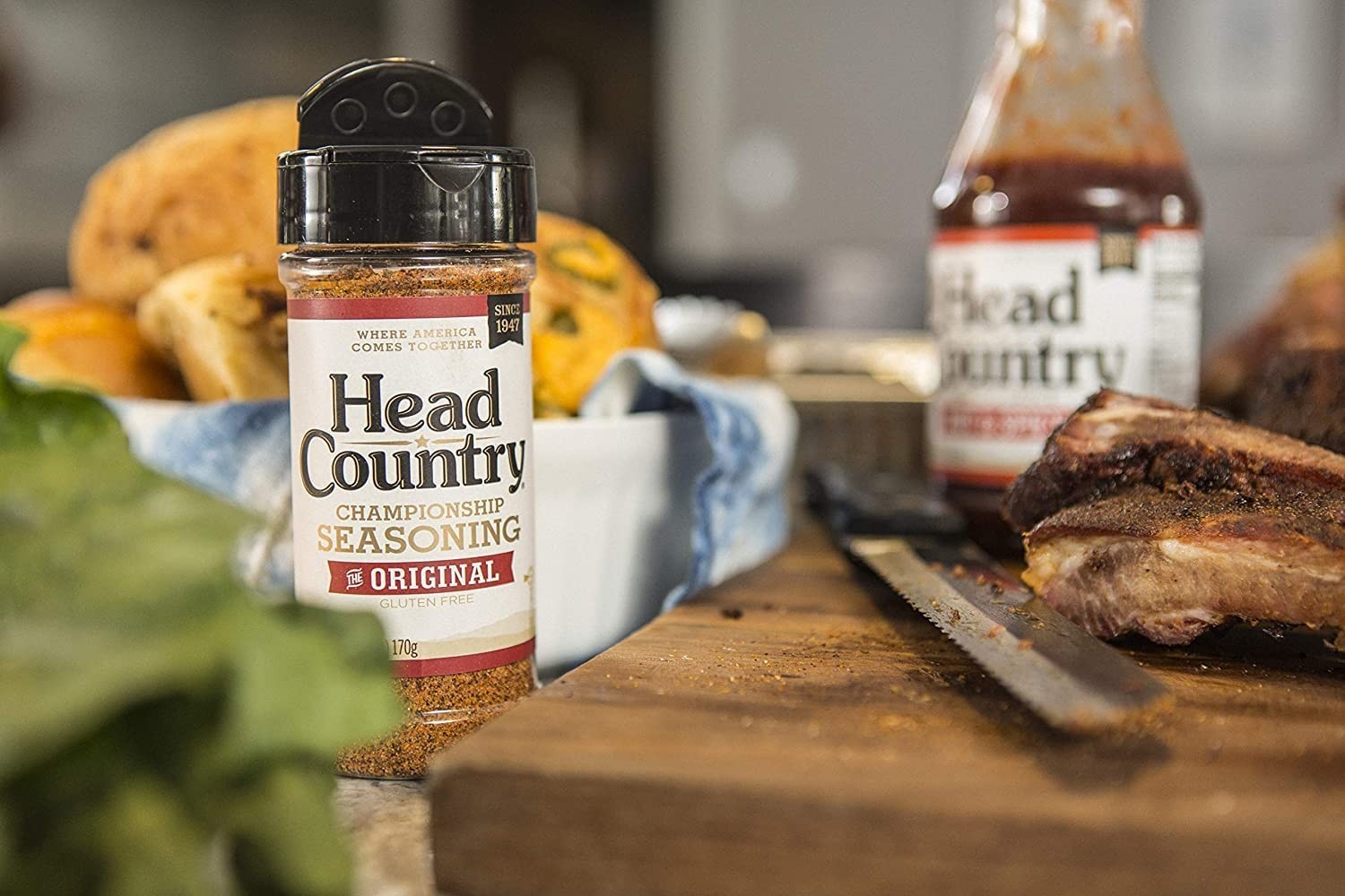 Head Country Championship BBQ Seasoning, 26 Ounce (Pack of 1), orange