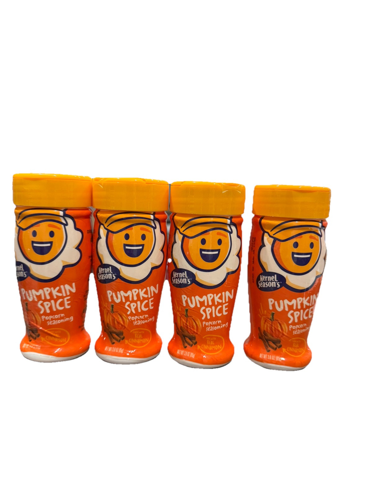 Lot of 4 Kernel Season’s PUMPKIN SPICE Popcorn Seasoning (3 oz each) BB 3.30.25