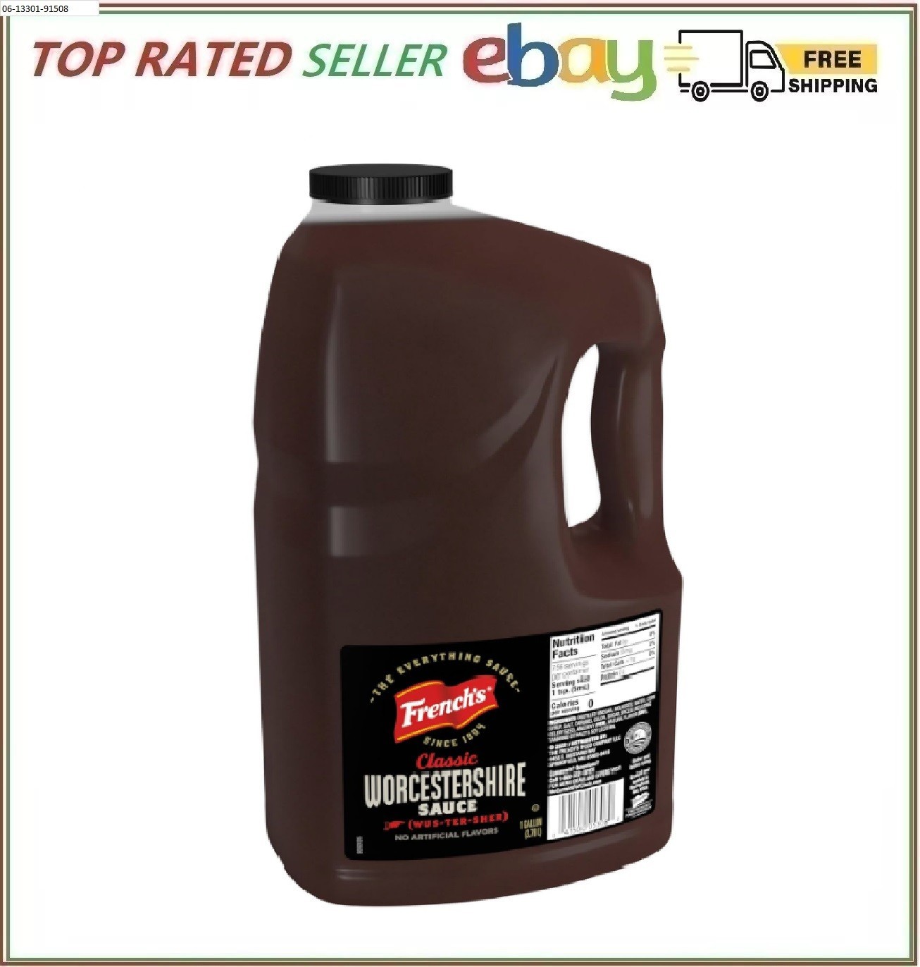 French’s Worcestershire Sauce, 1 gal – One Gallon Container of Gluten-Free as