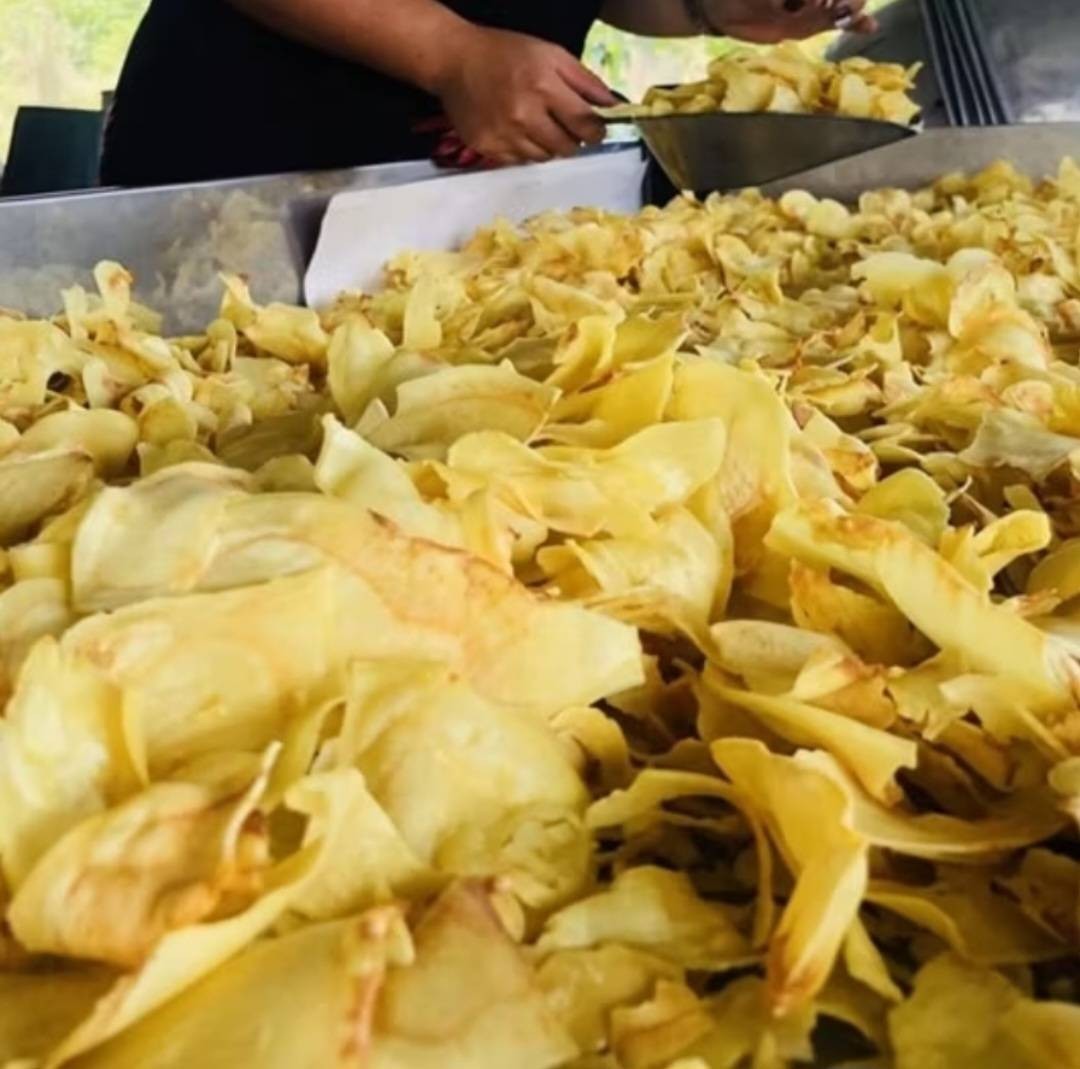 500gx2Packs Crispy Fried Durian Thai Snack Sweet Crunchy OTOP THAI CHANSOM BRAND